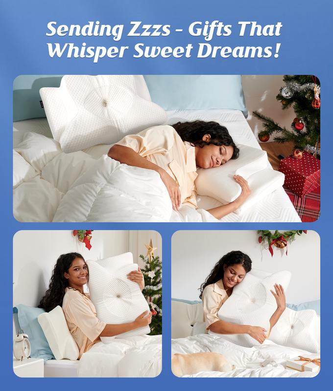 CozyRest® Memory Foam Neck Pillow (1)